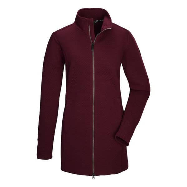 Kvinna Parka Killtec Kow 4 Flx - vinröd