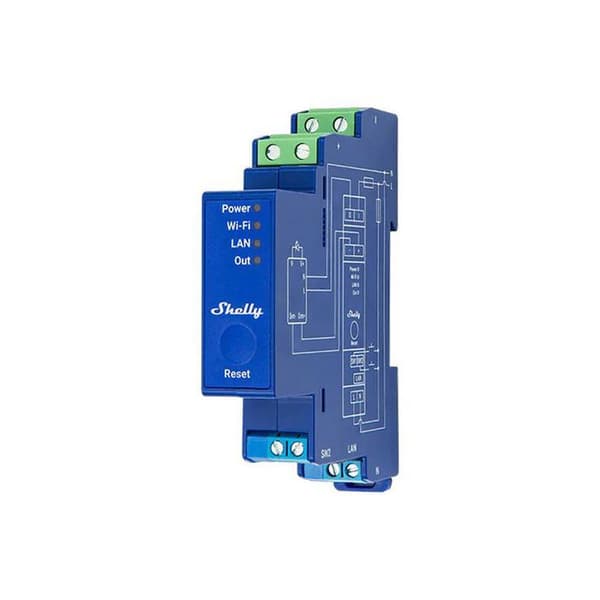 Belysningskontroller - SHELLY - Shelly Pro - Wi-Fi/Bluetooth-dimmer - 10 A - Modern design