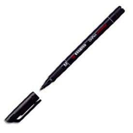 Overheadprojektionspennor - STABILO - Medium spets 1 mm - Permanent bläck - Paket om 10