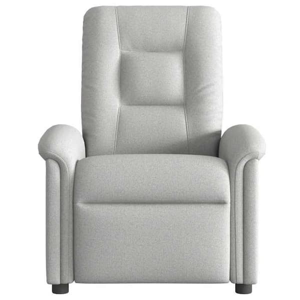 vidaXL Grå moln recliner fåtölj tyg 4015625