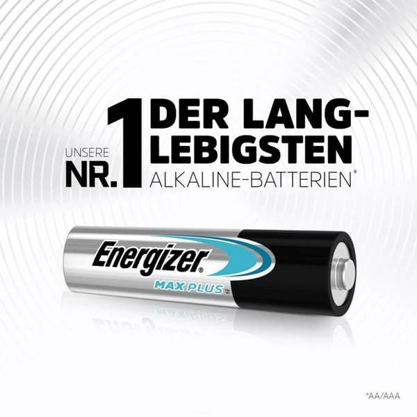 Energizer Max Plus Industripile LR3 (AAA) alkaliska 1.5 V 20 st