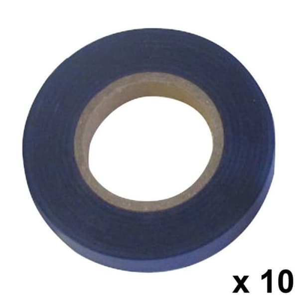 Tejp - SATURNIA - 11 x 0,15 mm - 26 meter - Pack av 10 rullar - Blå