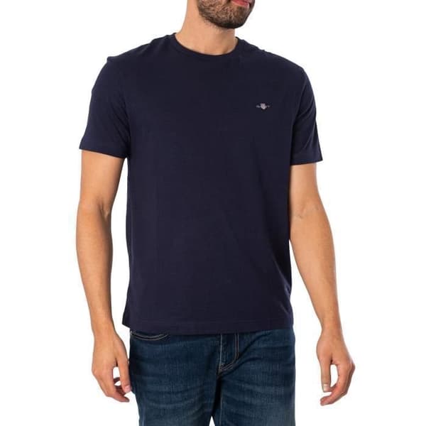 T-shirt Regular Med Shield - GANT