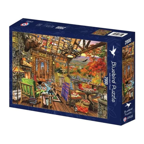 Bluebird Puzzle Adirondack Porch - 2000 bitar