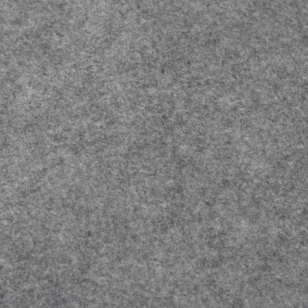 vidaXL Ljusgrå Poolöverdrag Ø428 cm Polyester Geotextil 94227