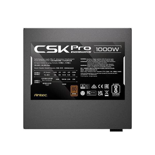 Antec Cuprum Strike CSK1000 Pro ATX 3.1 - 1000w - 80 Plus Bronze