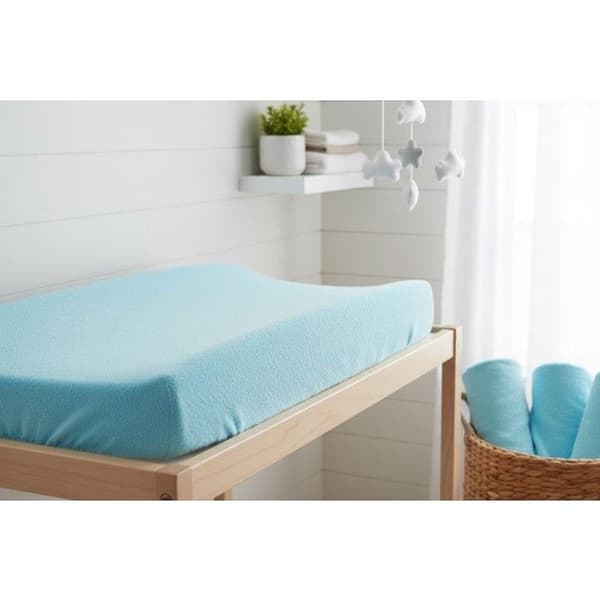 Skyddsskydd - EASY DORT - Set med 3 - Bomullssvamp - Turkos - Stretchig