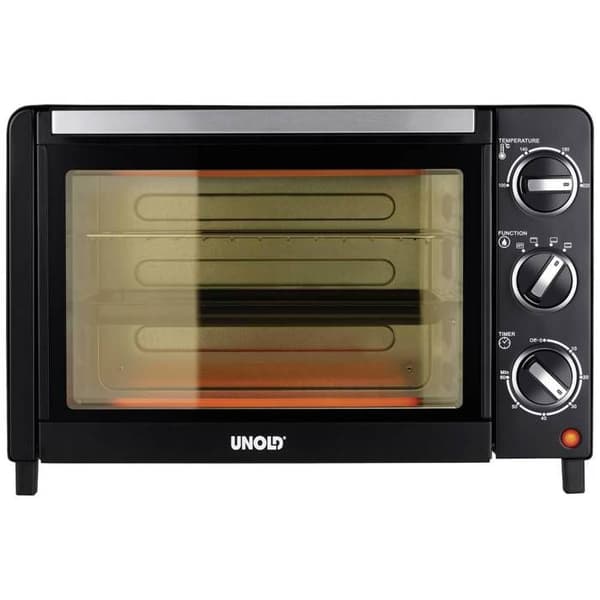 Unold 68875 Mini-ugn med timerfunktion, lysindikator 18 l