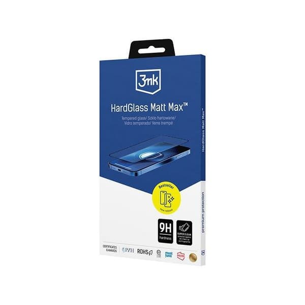 Härdat glas för iPhone 12 Pro Max 3MK HardGlass Matt Max