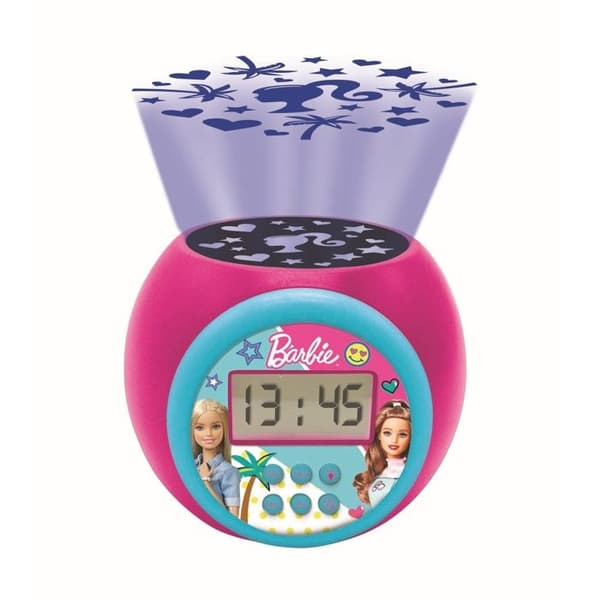 Barbie projektor väckarklocka