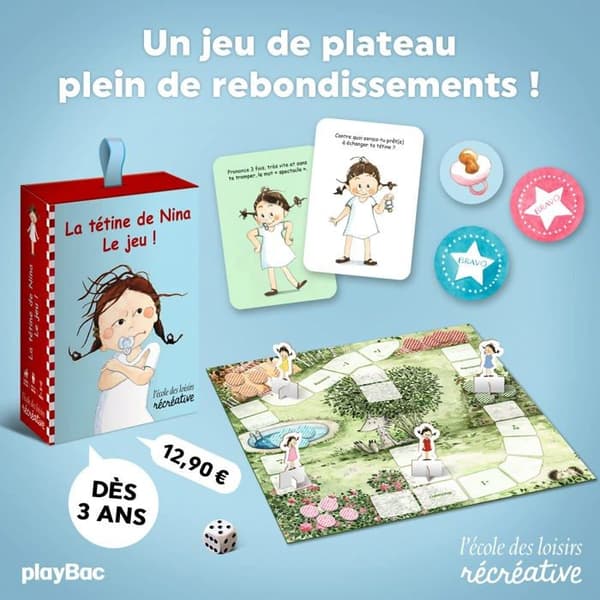 Mallette - multispelask med Ecole des loisirs - Spel