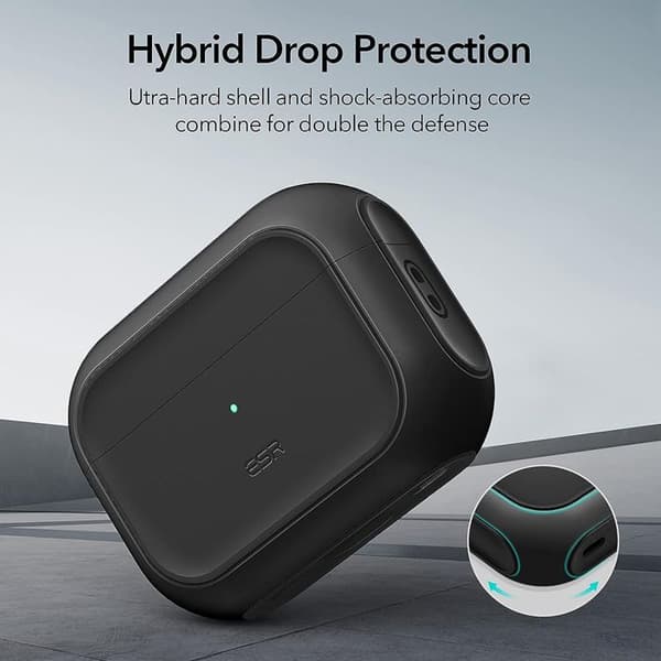 Headset - Esr hörlurar - airpodspro2ldblackeum
