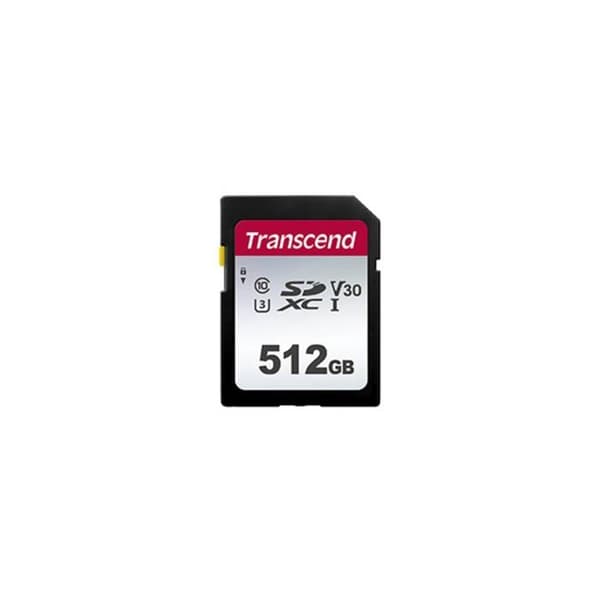 TRANSCEND 300S 512GB SD-kort - Video Class V30 / UHS-I U3 / Class10
