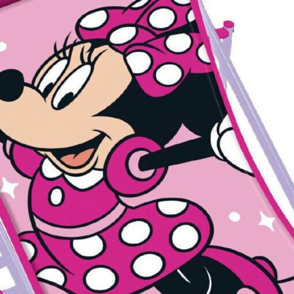 Fällbar Långfjädrad Stol - Disney - Rosa - 61x43x66 cm - Hållbar och lättskött möbel