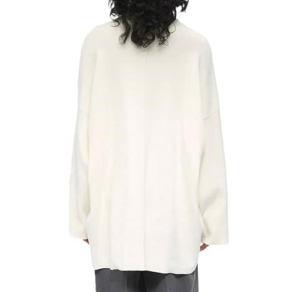 Dra Oversize Beige Kvinna Objekt Tunika