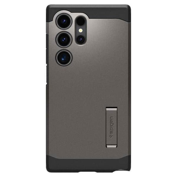 Coque Spigen Tough Armor för Samsung Galaxy S24 Ultra (stålgrå)