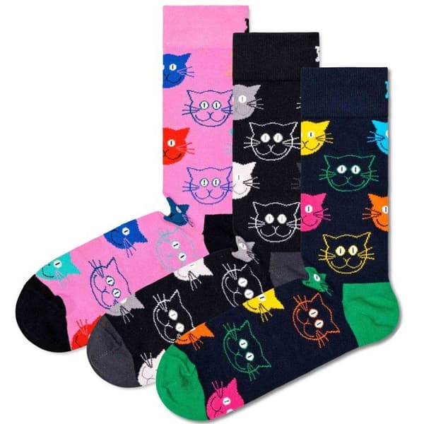Happy Socks Strumpor Unisex - grafisk, 3-pack, 3-pack presentset