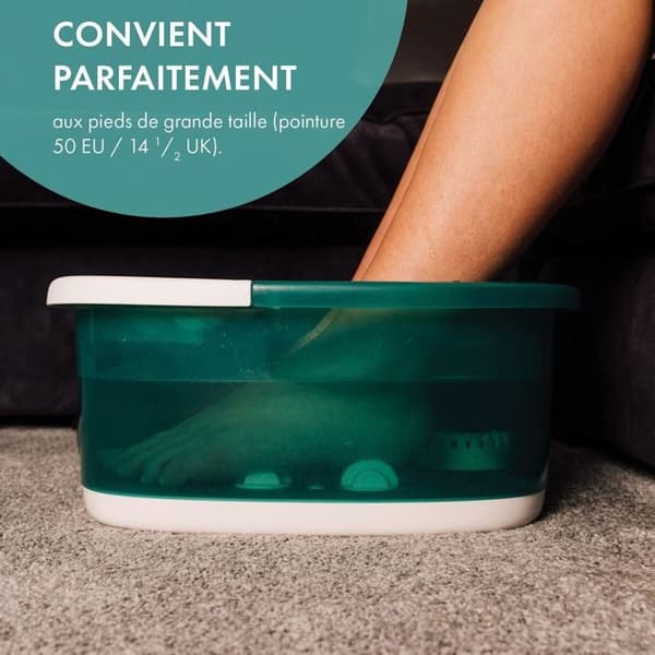 Balné terapi Zen Thalasso fötter Nilen Vit-Grön