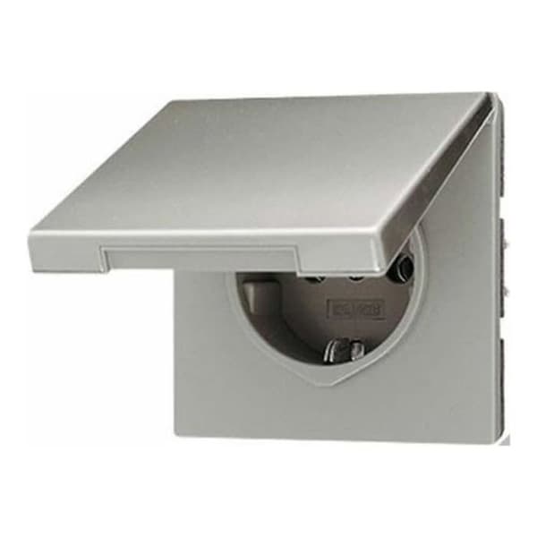 Jung Socket - AL 1520 KIKL - Typ F Aluminium Socket Box