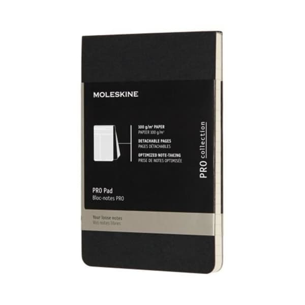 Pro Pocket Soft Righe Black Notepad - Moleskine - 9x14 cm - Nero