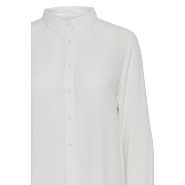 Långärmad blus dam Ichi Main