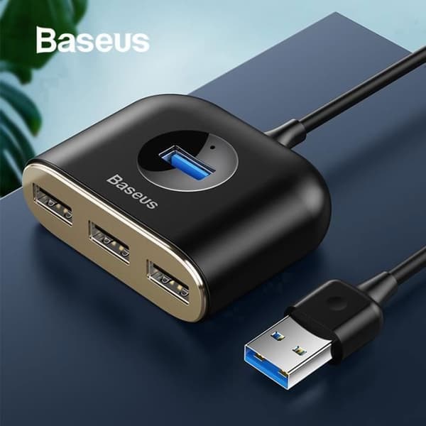 HUB USB - Baseus - Superhög hastighet HUB - 4 portar - Micro USB - 5 Gbps