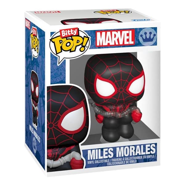 Pack 4 Figurer Funko Bitty Pop Spider Man Miles Morales