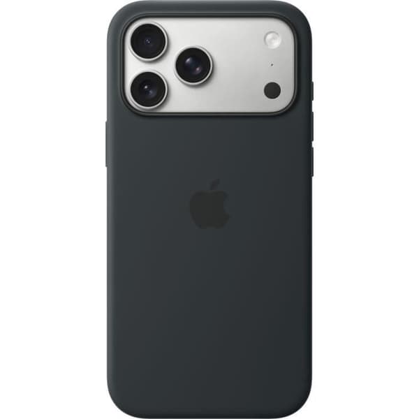 APPLE iPhone 17 Pro Max - Silikonskal med MagSafe - Svart