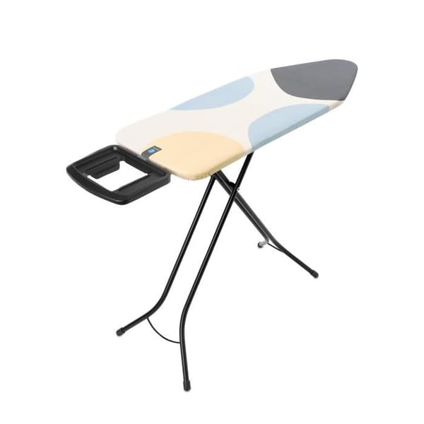 Brabantia Strykbräda C, 124x45 cm, robust ångjärn - Spring Bubbles