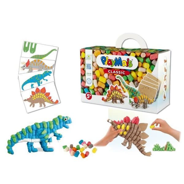 PLAYMAIS Pedagogiska dinosaurier