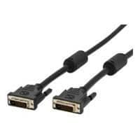 DVI-D-kabel - MICRO CONNECT - MONCC1 - 1m - Svart - Hane/Hane