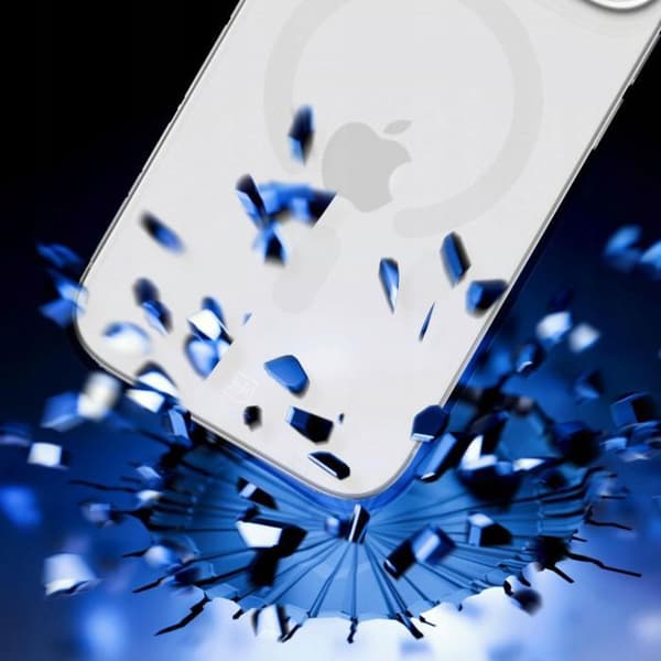 Telefonfodral - bumpertelefon 3mk Coque MagCase rök för Apple iPhone 17 Pro