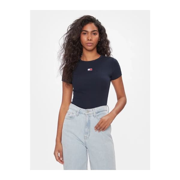 TShirt i stretchkotelé - Tommy Jeans.
