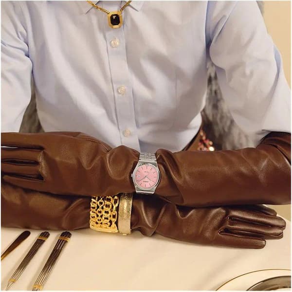 Klocka - CASIO - MTP-B145D - Man - Rosé - Kvarts - Analog