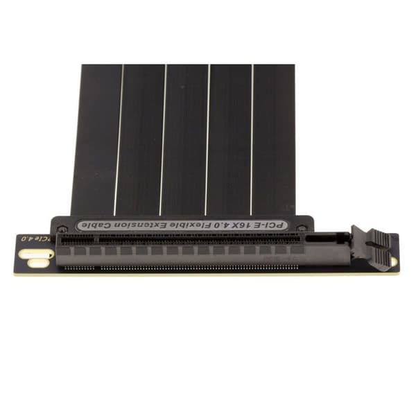 KALEA-INFORMATIQUE Riser kabel för flexibel PCIe x16 / PCI Express x16 för typ 4.0 - L 24cm