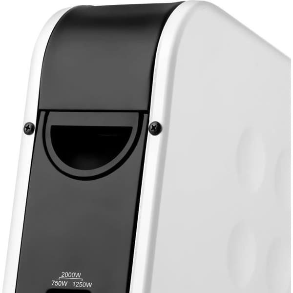 Kylare - SENCOR - SCF 2100WH - 2000 W - 3 nivåer - Timer - Vit