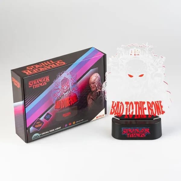 LED-lampa Erik Stranger Things Bad To the Bone