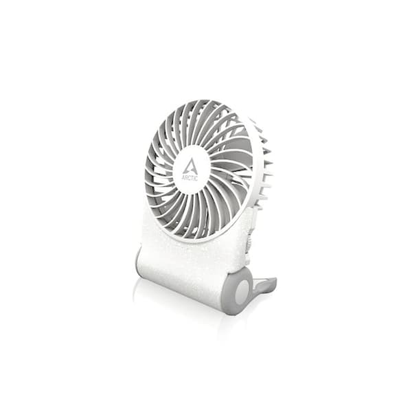 Bärbar Fläkt - ARCTIC - Summair 2Go - Vit - Uppladdningsbar - Variabel Hastighet - USB-C