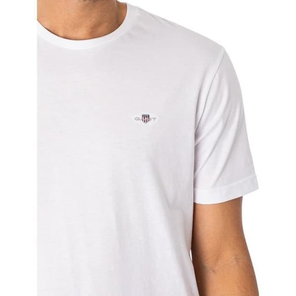 T-shirt Regular Med Shield - GANT