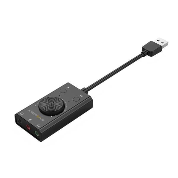 Extern ljudkort - TERRATEC - AUREON 5.1 USB - 5.1 kanaler - SNR 80 dB - USB