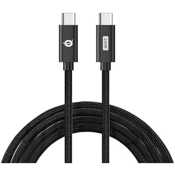 USB-C 3.1-kabel - CONCEPTRONIC - 2,00 m - 5 A - 480 Mbps - Svart