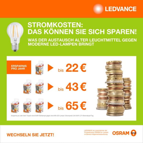 OSRAM DULUX D 18 LED-lampa