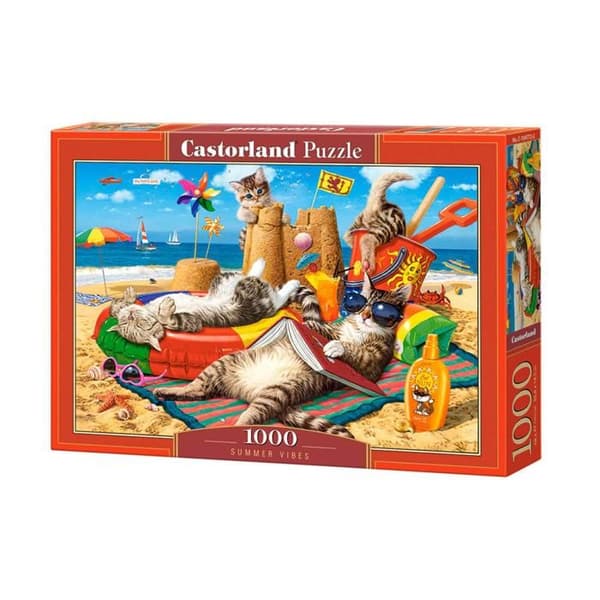 Puzzel 1000 bitar: Sommarstämning