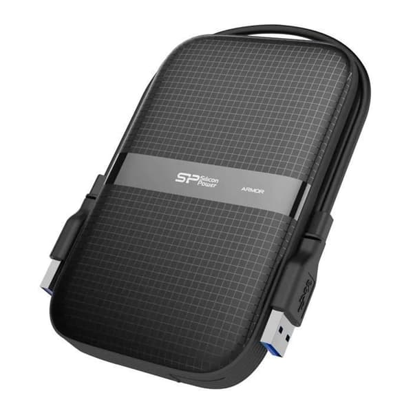 Extern hårddisk - Silicon Power - Armor A60 2To Svart - Stötsäker USB3.2