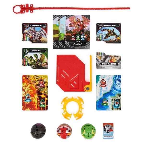 BAKUGAN - STARTPACK V1 - 2 Bakugan + 1 Bakugan Special Attack