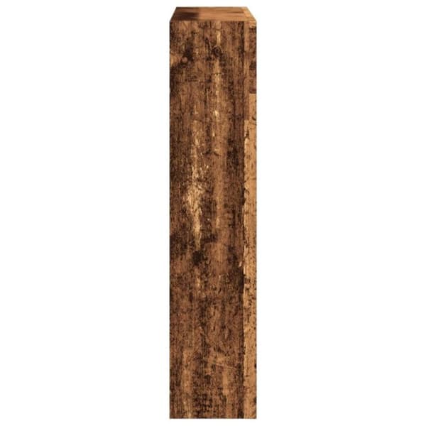Eldstadram gammalt trä 81x18x82 cm ingenjörsträ