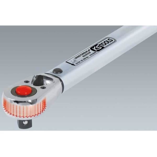 KS Tools ERGOTORQUE momentnyckel 200 Nm Röd 516.6542