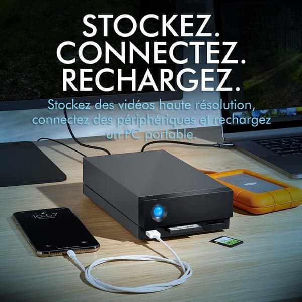 LACIE Extern hårddisk 1big Dock Thunderbolt 3 - 16To
