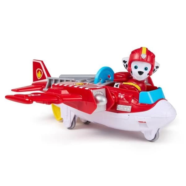 SPIN MASTERVEHIKEL + FIGUR MARCUS LUFTRÄDDNING La Pat' Patrouille