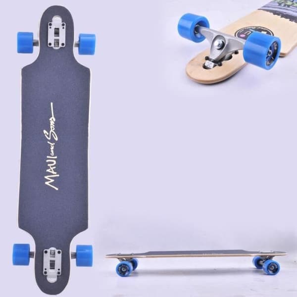 Longboard - MAUI & SONS - Search 4 Surf - Drop Through - Blå - 36 tum